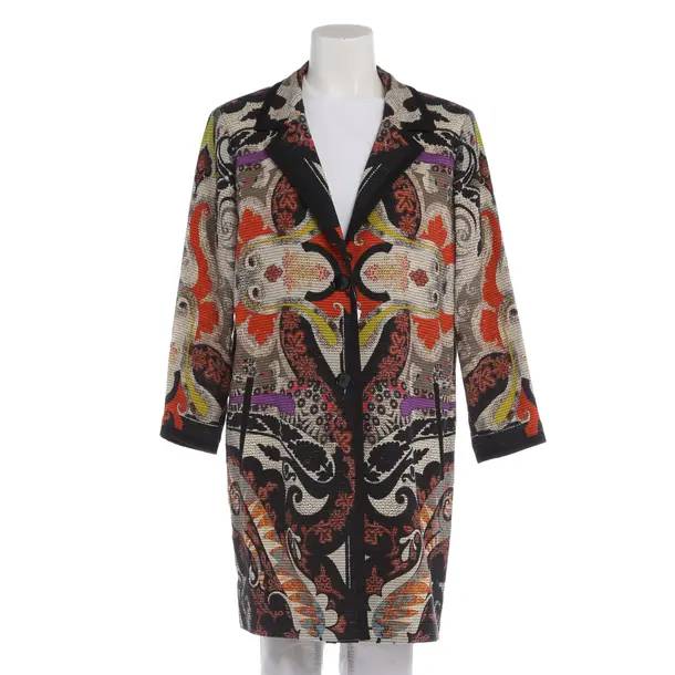 Mid-Season Coat in Multicolored, Cotton, Etro