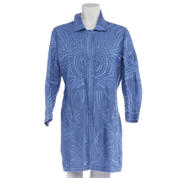 Sommermantel in Blau, Ramie, Ermanno Scervino