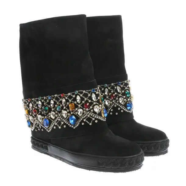 Ankle Boots in Black, , Casadei