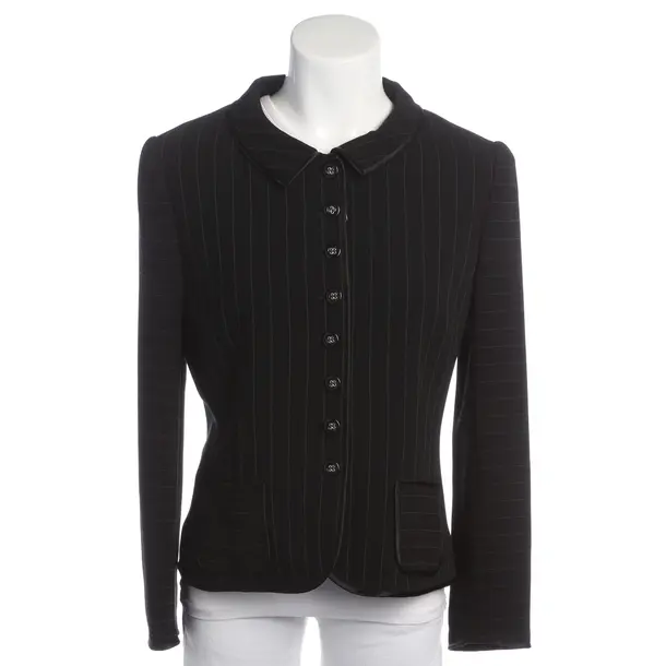 Blazer in Schwarz, Triacetat, Moschino
