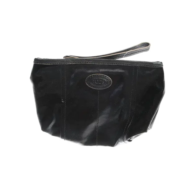 Cosmetic Bag in Black, Leather, Tod´s