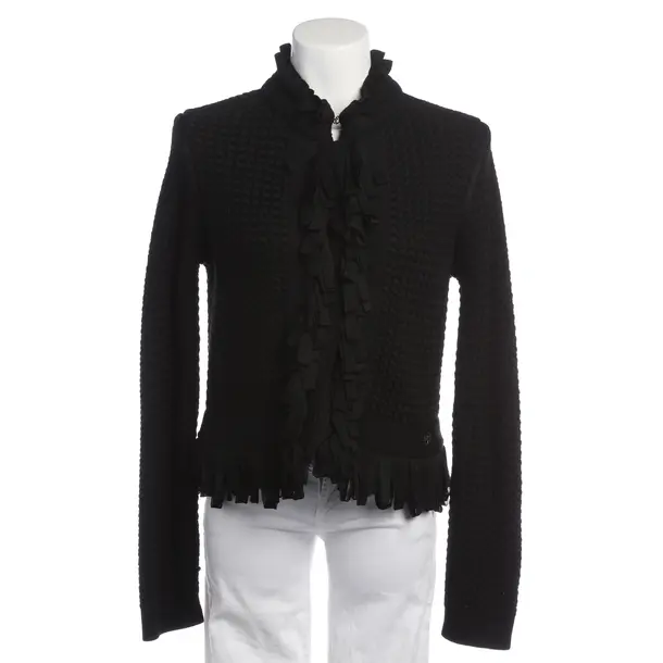 Mid-Season Jacket in Black, Wool, Roberto Cavalli