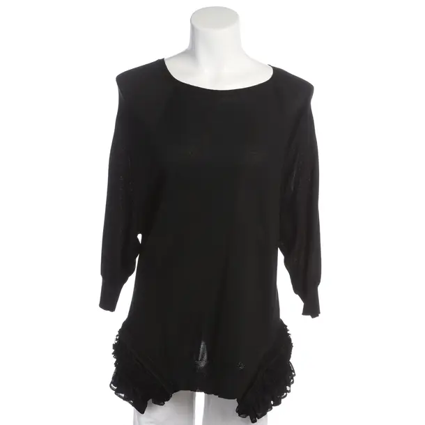 Jumper in Black, Wool, Roberto Cavalli