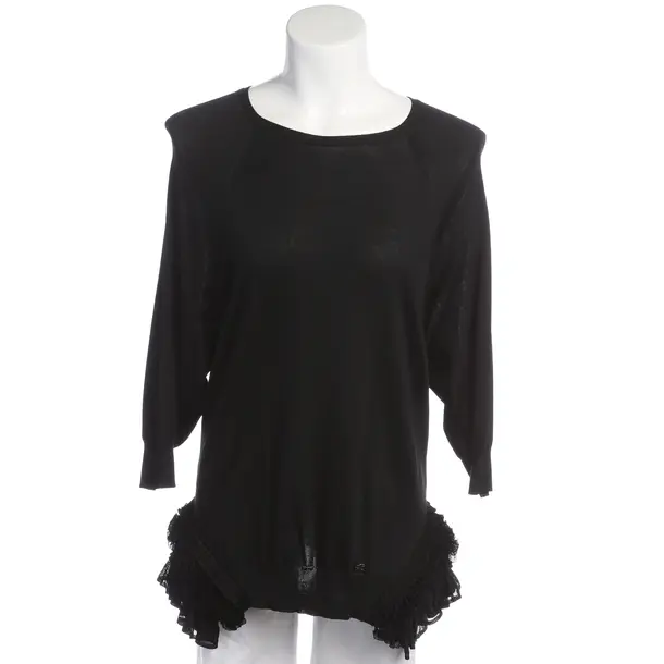 Jumper in Black, Wool, Roberto Cavalli