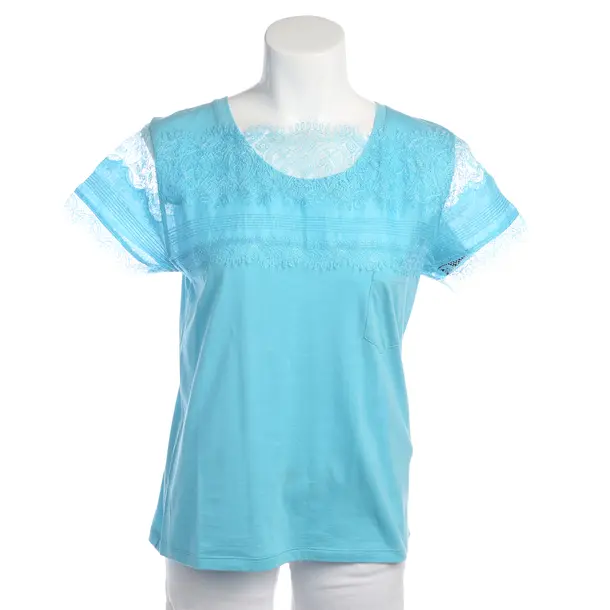 Shirt in Blau, Baumwolle, Ermanno Scervino