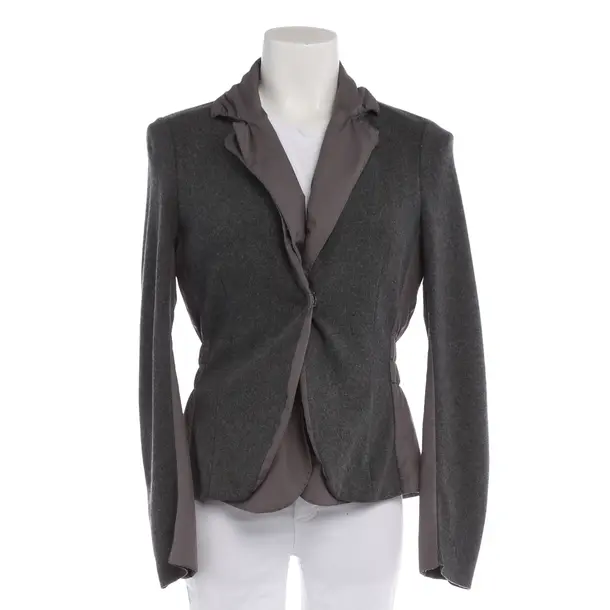 Blazer in Grau, Kaschmir, Brunello Cucinelli