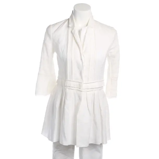 Sommerjacke in Weiß, Leinen, Ermanno Scervino
