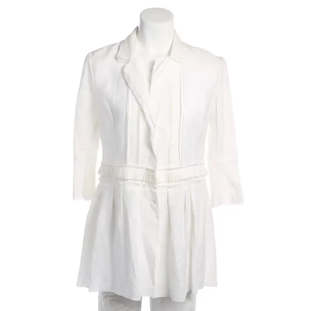 Sommerjacke in Weiß, Leinen, Ermanno Scervino