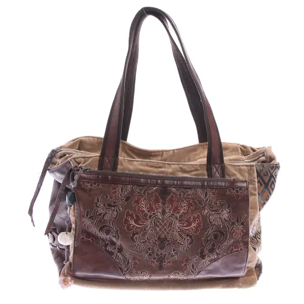 Schultertasche in Mehrfarbig, Baumwolle, Maliparmi