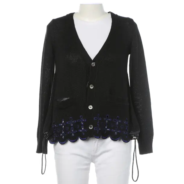 Cardigan in Black, Ramia, Sacai