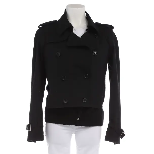 Übergangsjacke in Schwarz, Wolle, Comme des Garcons