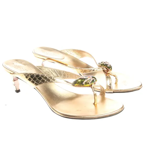 Sandaletten in Metallic, , Gucci