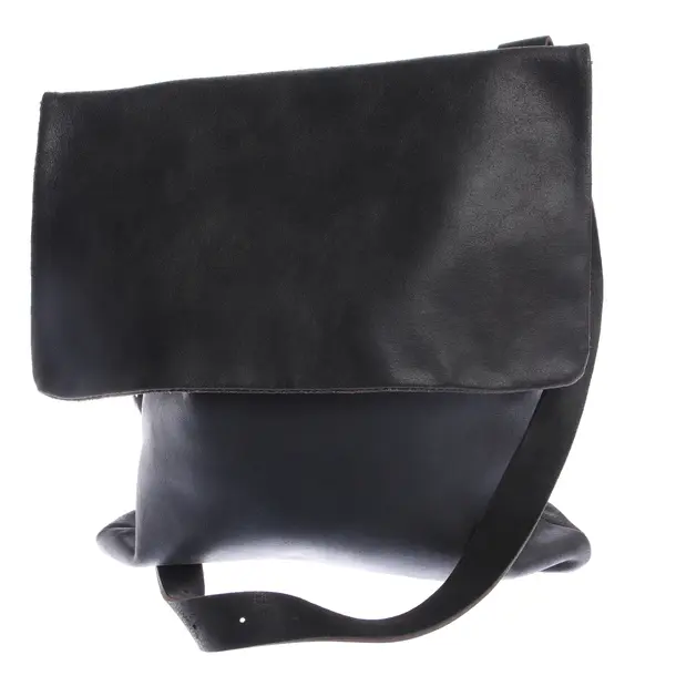 Schultertasche in Grau, Leder, Maison Martin Margiela