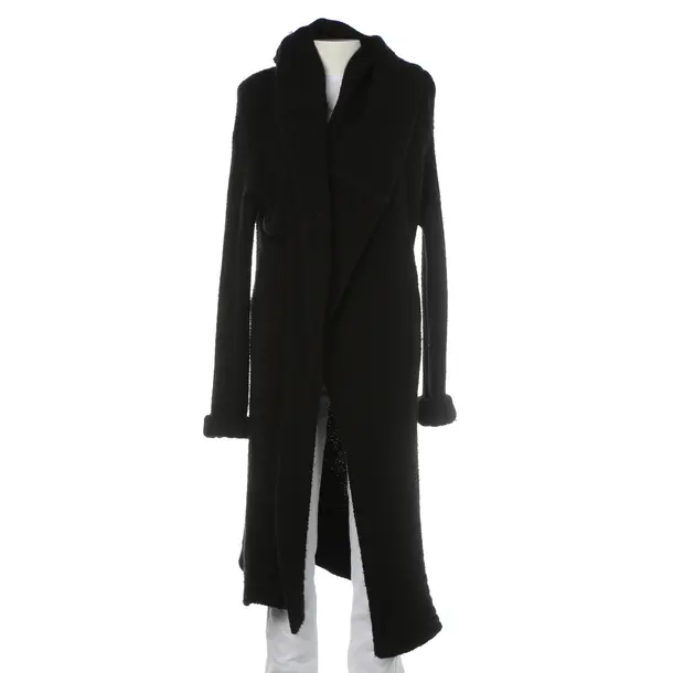 Cardigan in Black, Wool, Rick Owens