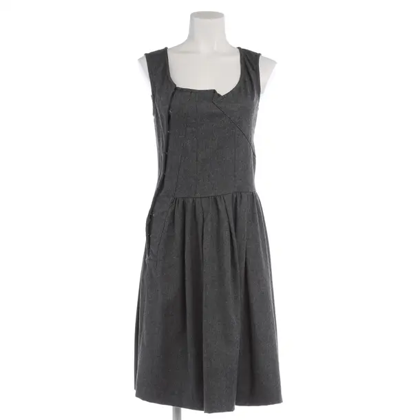 Kleid in Grau, Wolle, Comme des Garcons