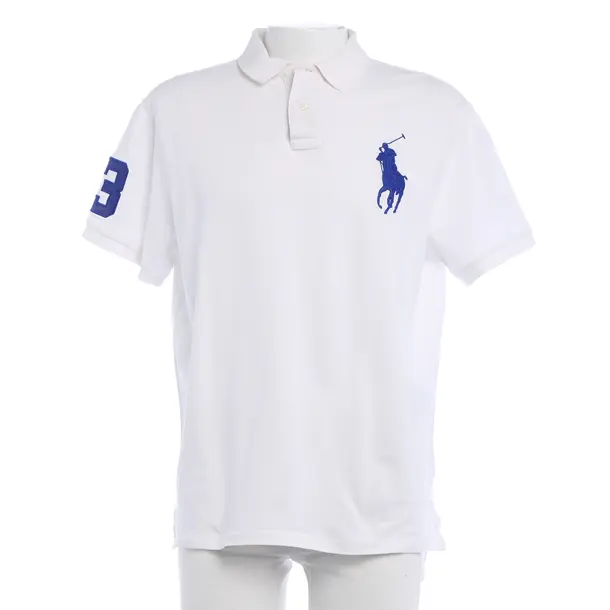Polo Shirt in White, Cotton, Polo Ralph Lauren