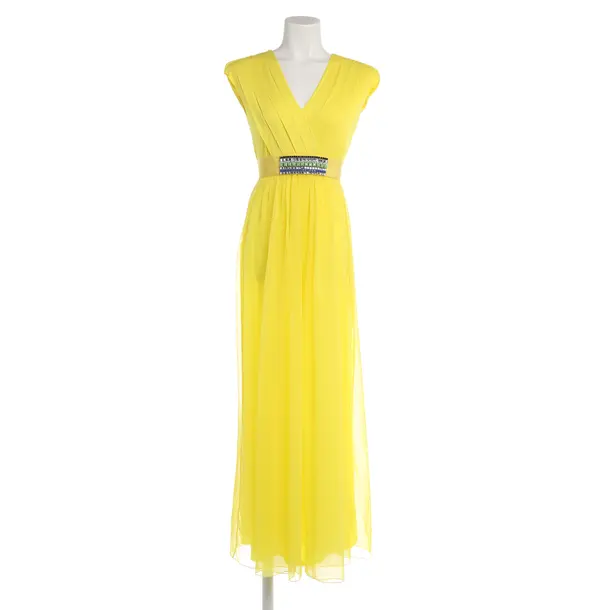 Cocktailkleid in Gelb, Viskose, Max Mara
