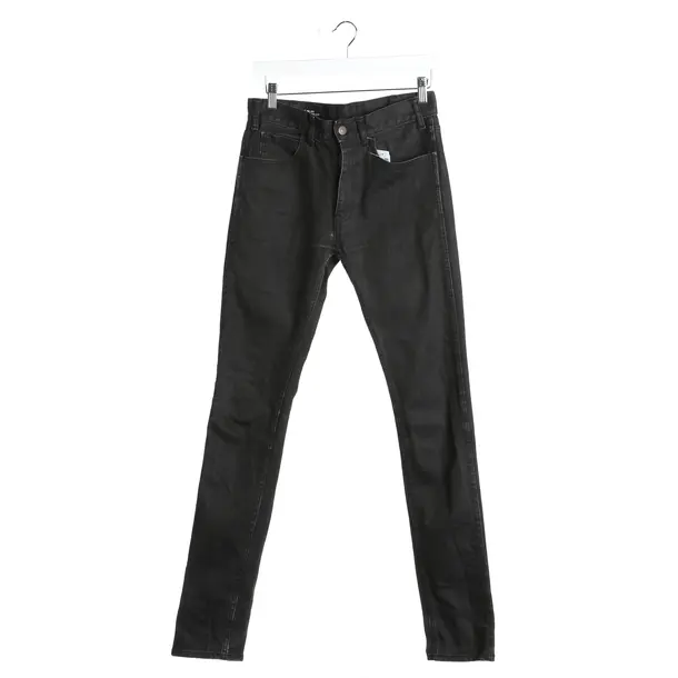 Jeans Straight Fit in Grau, Baumwolle, Céline