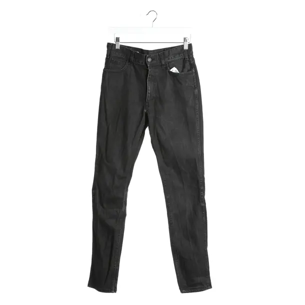 Jeans Straight Fit in Grau, Baumwolle, Céline