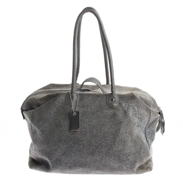 Schultertasche in Grau, Leder, Maison Martin Margiela