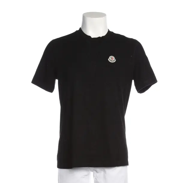 T-Shirt in Schwarz, Baumwolle, Moncler