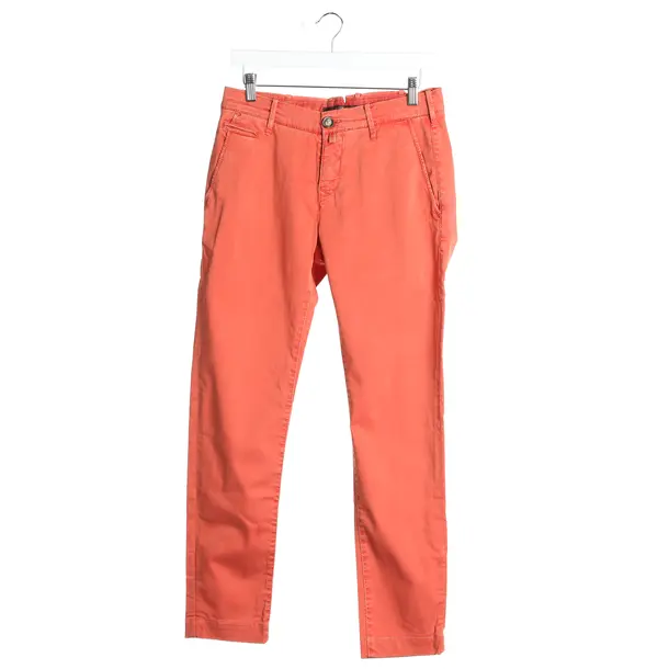 Pants in Orange, Cotton, Jacob Cohen