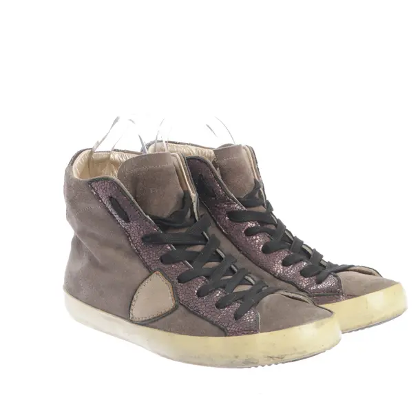High-Top Sneakers in Multicolored, , Philippe Model