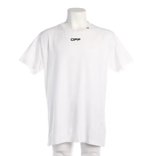 T-Shirt in Mehrfarbig, Baumwolle, Off-White