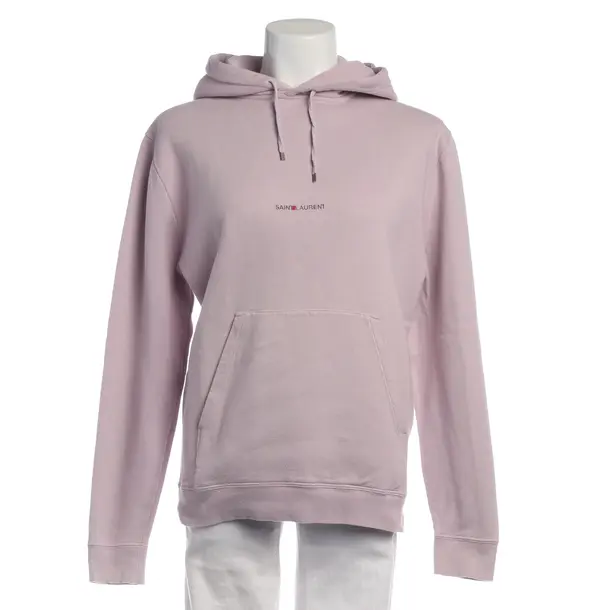 Hoodie in Rosa, Baumwolle, Saint Laurent