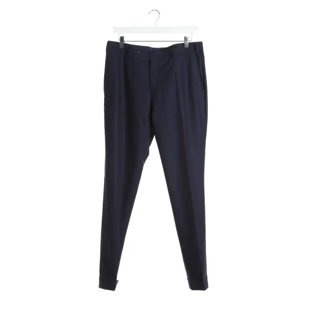Chino in Blau, Baumwolle, Boglioli