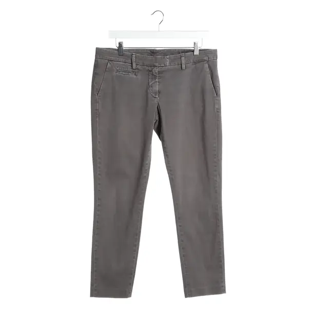 Straight Fit Jeans in Gray, Cotton, Dondup