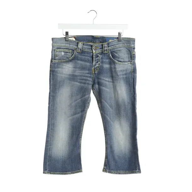 Bermuda Shorts in Blue, Cotton, Dondup