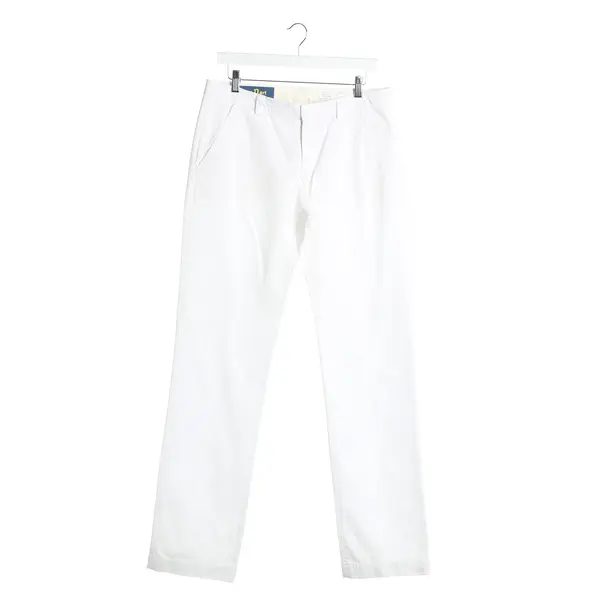 Chinos in White, Cotton, Dondup