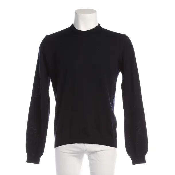 Pullover in Blau, Wolle, Roberto Collina