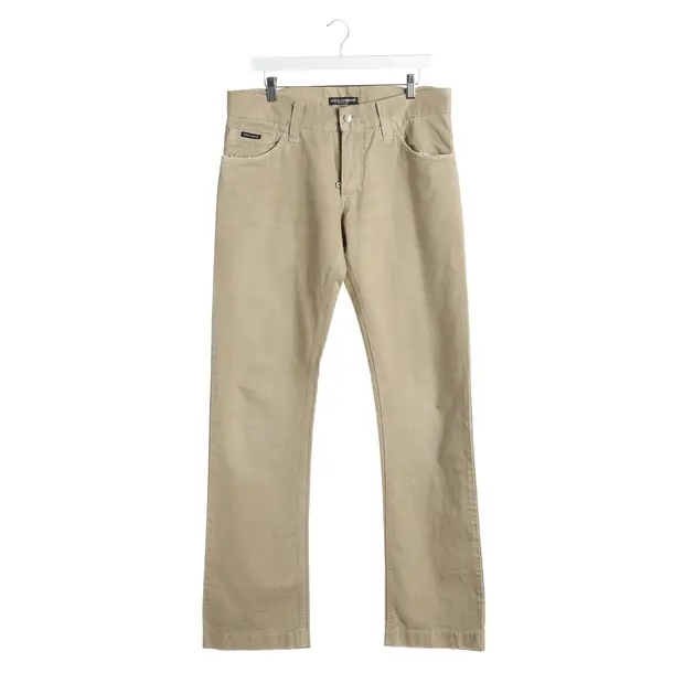 Hose in Weiß, Baumwolle, Dolce & Gabbana