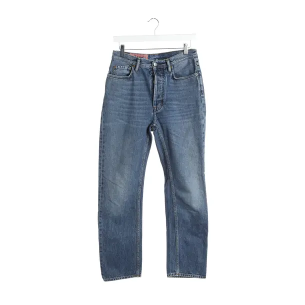 Straight Fit Jeans in Blue, Cotton, Acne Studios