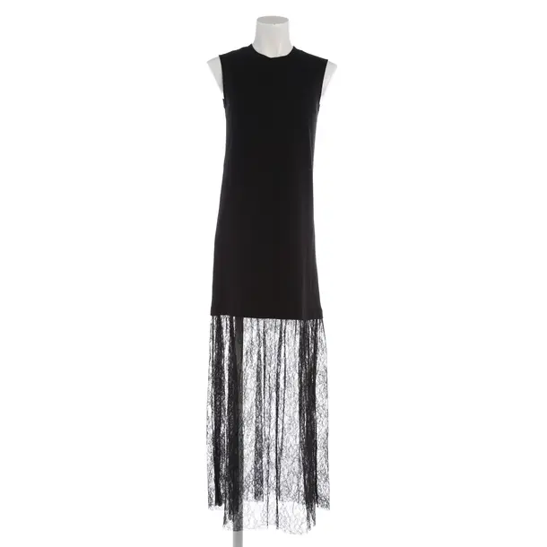 Cocktailkleid in Schwarz, Baumwolle, Alexander McQueen