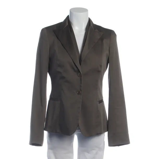 Blazer in Gray, Cotton, Max Mara