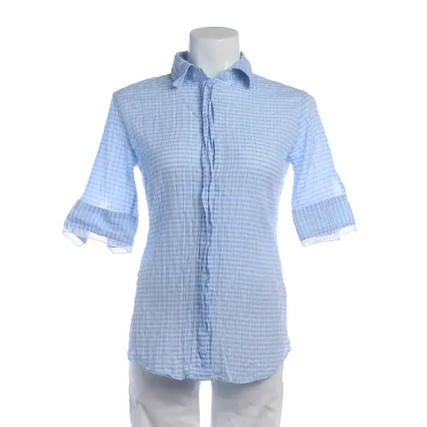 Bluse in Blau, Baumwolle, Fay