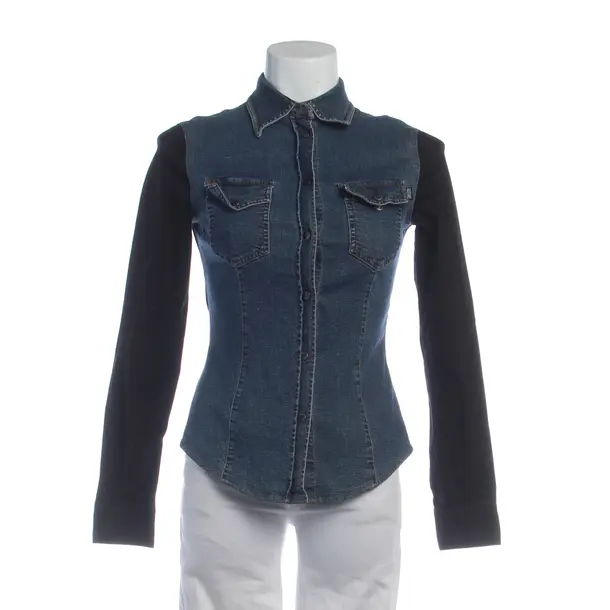 Bluse in Mehrfarbig, Baumwolle, Moschino