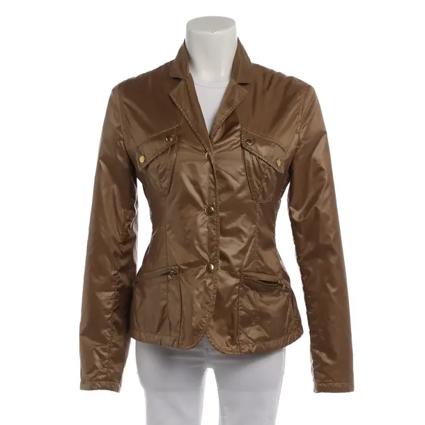 Mid-Season Jacket in Brown, Polyamide, Fay
