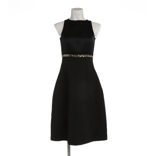 Cocktail Dress in Black, Cotton, Elisabetta Franchi