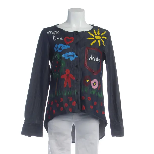 Blouse in Multicolored, Cotton, Dondup