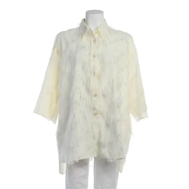 Bluse in Weiß, Acetat, Fabiana Filippi