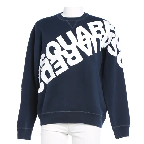 Sweatshirt in Blue, Cotton, Dsquared
