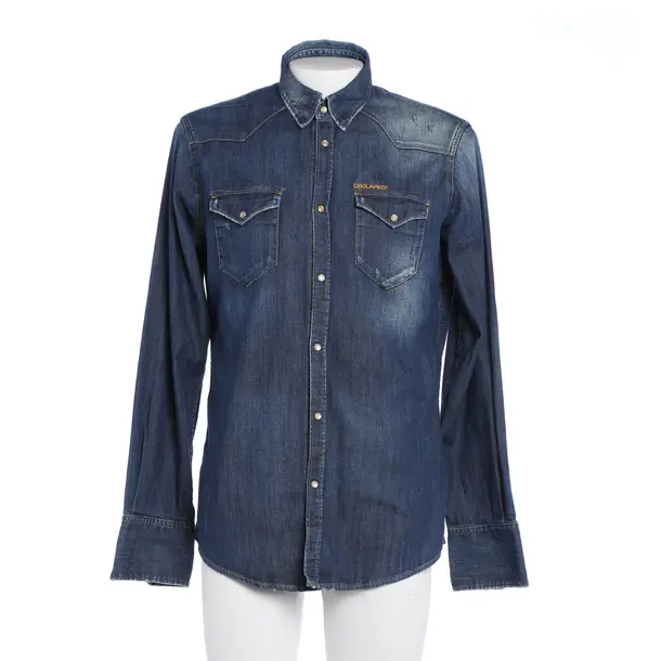 Jeanshemd in Blau, Baumwolle, Dsquared