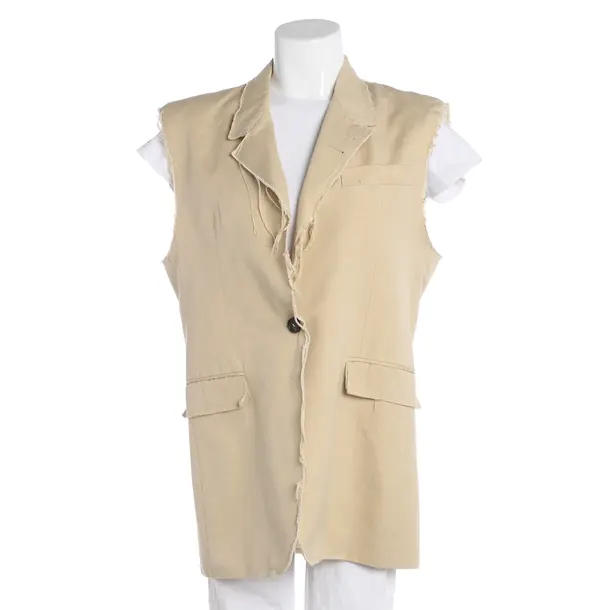 Gilet, in Beige, Cotone, MSGM