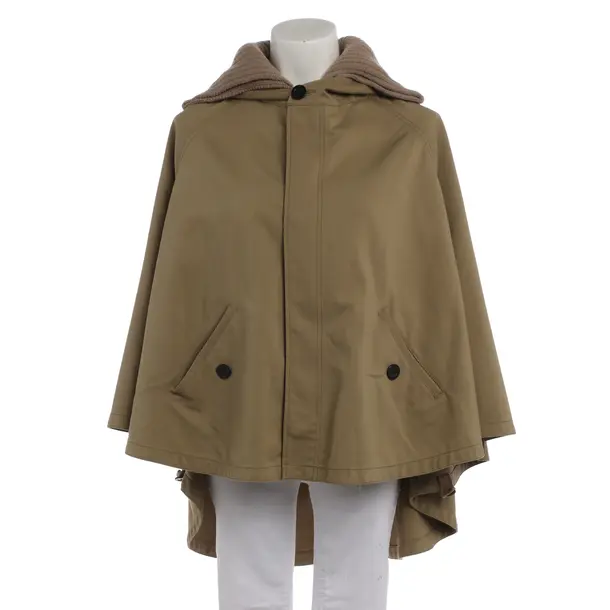 Poncho, in Olive Green, Cotton, Twin Set