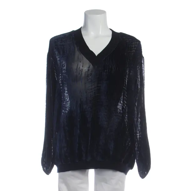 Longsleeve in Blau, Wolle, Fabiana Filippi