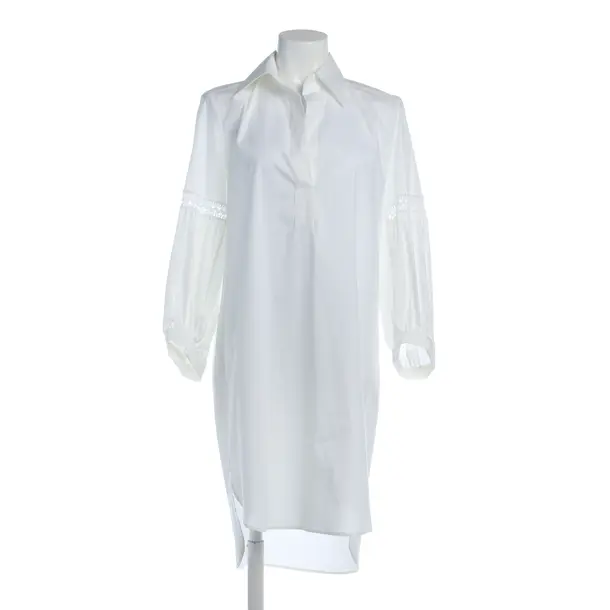 Dress in White, Cotton, Dondup